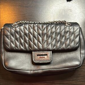 Michael Kors Black Quilted Leather‎ Shoulder Bag